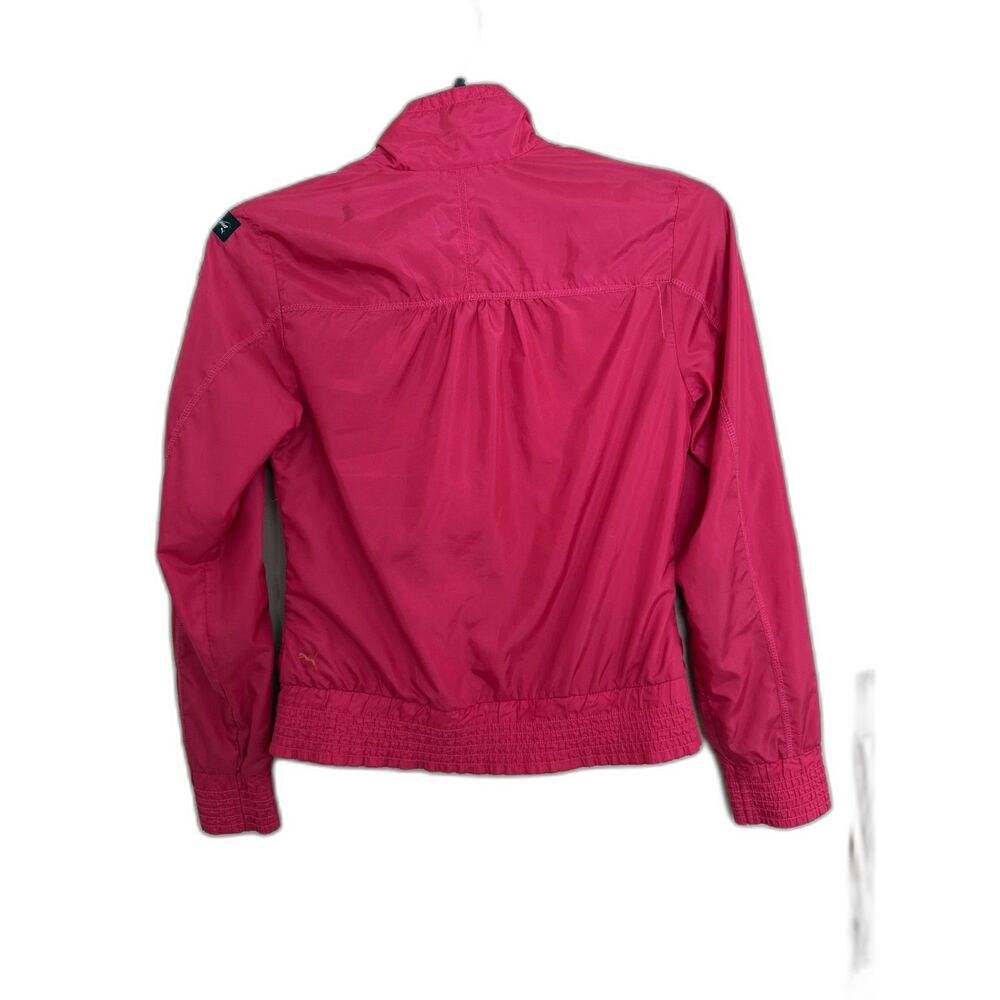 PUMA Women’s Track Jacket - Hot Pink Y2K Windbreaker - Size M - Picture 2 of 9